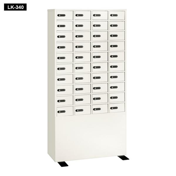 LKロッカー（多人数用ロッカー）ダイヤルナンバーロック 4列10段（40人用） | LK-340 |...