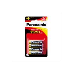 (P)LR03XJ/4B_アルカリ乾電池 単4形4本パックPanasonic（パナソニック）