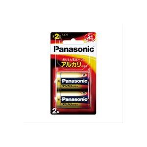 (P)LR14XJ/2B_アルカリ乾電池 単2形 2本パックPanasonic（パナソニック）