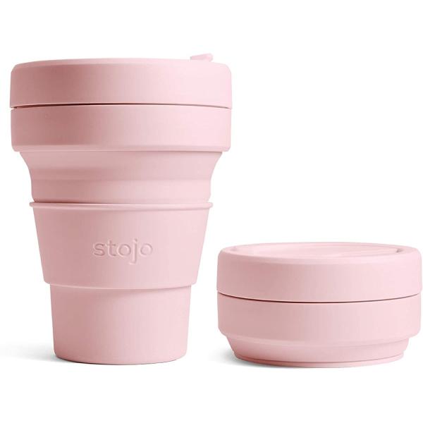 stojo（ストージョ）POCKET 355ml カーネーション 折り畳み マイカップ タンブラー