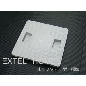 雨水マス 角ふた 250型標準タイプ  ＊画像左の商品です 車乗禁止です サイズ：画像参照 送料：下記表参照