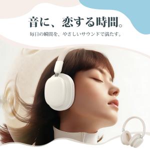 ワイヤレスヘッドホン イヤホン ヘッドホン B...の詳細画像1