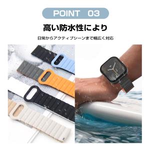 スマートウォッチ ベルト 腕時計 時計 22m...の詳細画像4
