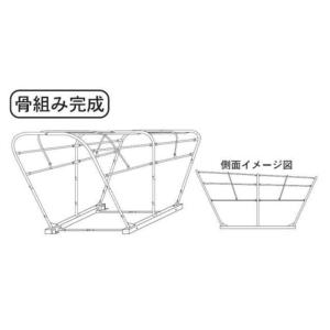 新しいコレクション返品ok パイプ車庫 幅2 5ｍ奥行4ｍ高さ2 1ｍベース式テントカーポート 風に強いキャノピー形 角型 ブラック色 Pvcターポリン生地 法人個人送料無料 定番の冬ギフト