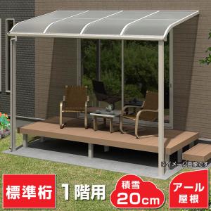 R屋根タイプテラス 間口1.0間1850ｍｍ×出幅3尺870ｍｍ×高さ2500ｍｍ