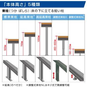 人工木樹脂ウッドデッキ 間口2.5間4494m...の詳細画像3