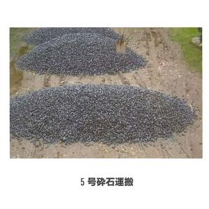 駐車場用砕石/6号砕石/青/5〜13mm粒(4トン車1台分)(配達 駐車場用砕石/6号砕石/青/5〜13mm粒(4トン車1台分)(配達