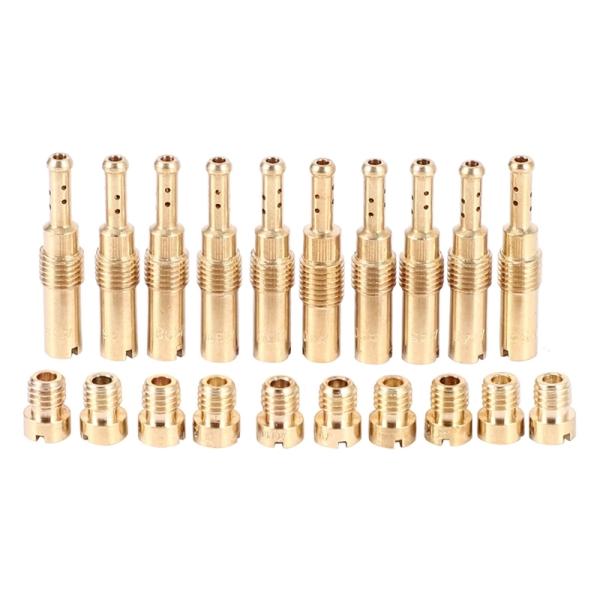 送料無料 メインジェット パイロットジェット 20個セット ケーヒン スロージェット キャブレターセ...