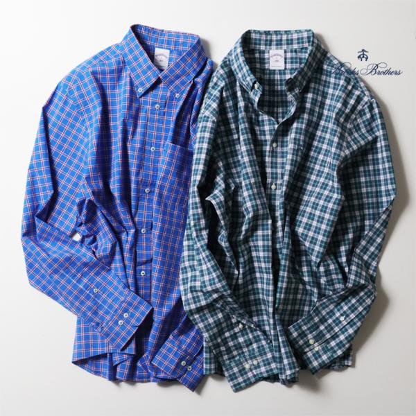 BROOKS BRITHERS / ブルックスブラザーズ BR02 CHECK LONG SLEEV...