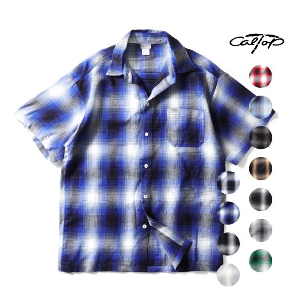 【並行輸入品】CALTOP  / キャルトップ CLTP2000S PLAID S/S SHIRT ...