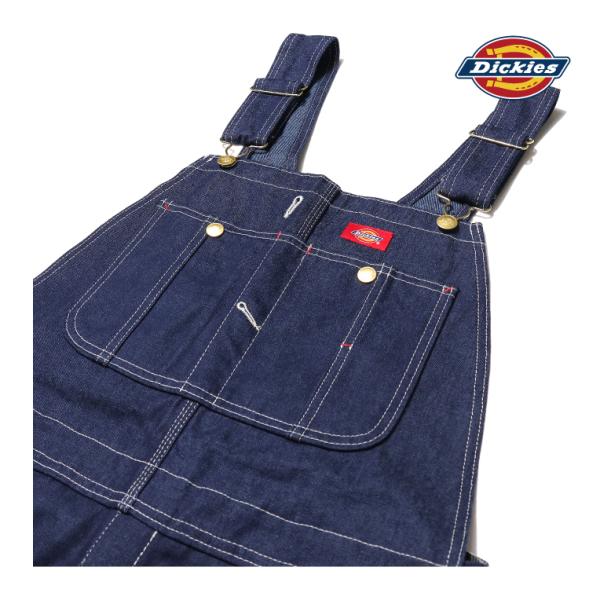 【並行輸入品】DICKIES/ディッキーズ DK83294 INDIGO BIB OVERALL /...