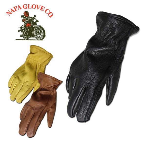 【並行輸入品】『NAPA GLOVE/ナパグローブ』nap001 DEERSKIN WORK/DRI...