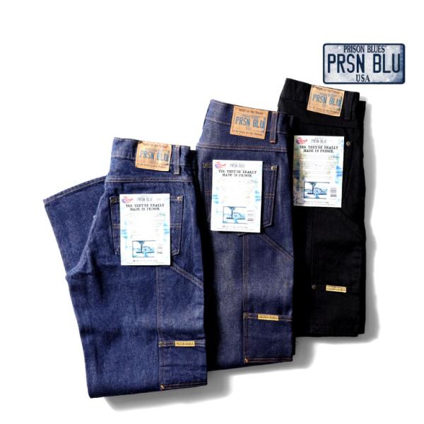 【並行輸入品】PRISON BLUES / プリズンブルース PRBS191 WORK JEAN 7...