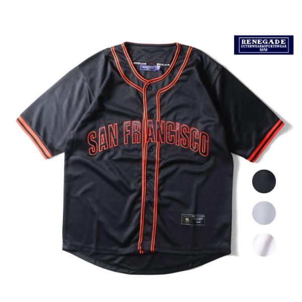 【並行輸入品】RENEGADE / レネゲイド R-3015S BASEBALL SHIRT SAN...