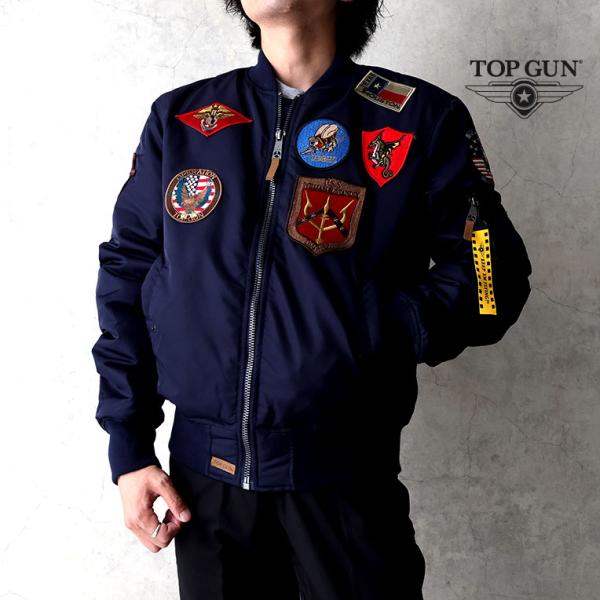 【並行輸入品】TOP GUN / トップガン TOPGUN001 TOP GUN MA-1 NYLO...