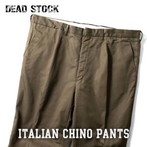 『DEAD STOCK / デッドストック』 UD252  Italian Chin Pants  / イタリア チノパンツ -全1色-