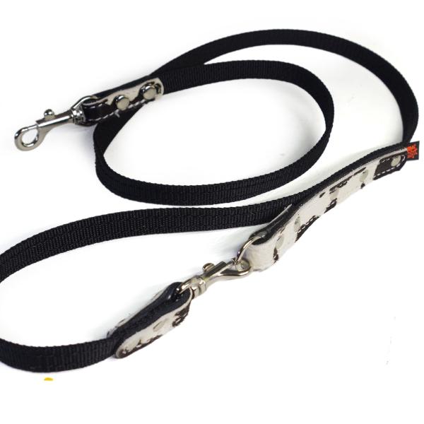 リード 革 PPテープ:：PP Lead 008（取り外し）【牛柄】