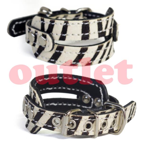 イタグレ ミニピン 用 3.5cm幅 革 首輪(21cm) /アウトレット 1377A