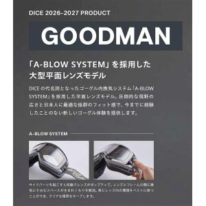 予約商品 26-27 ダイス ゴーグル グッド...の詳細画像1