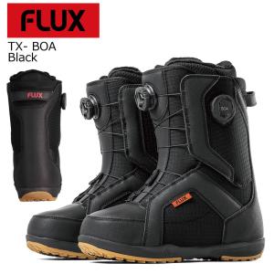 予約商品 特典あり 24-25 FLUX Boots TX BOA Black フラックス ブーツ ティーエックスボア ブラック パーク ジブ グラトリ｜extreme-ex