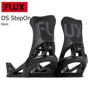 予約商品 特典あり 24-25 FLUX DS StepOn Black フラックス デイーエス ステップオン  S M L  WM メンズ  ビンディング バインディング スノーボード 25Snow｜extreme-ex