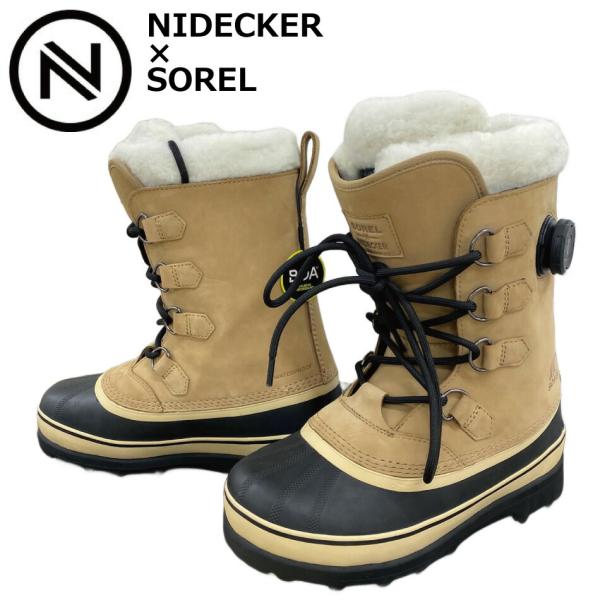 予約商品 26-27 ナイデッカー ボードブーツ ソレル カリブーバブ NIDECKER SOREL...