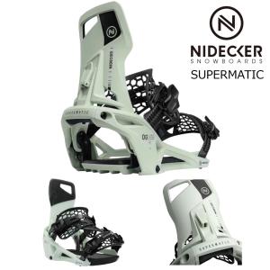 Nidecker supermatic ビンディング ブラック　M NIDECKER 25-26 ナイデッカー ビンディング オージー スーパー