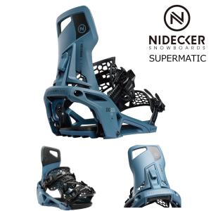 予約商品 特典あり 24-25 NIDECKER SUPERMATIC EscapeCyan ナイデッカー スーパーマチック DorpInシステム ドロップイン スーパーマティック 25Snow｜extreme-ex