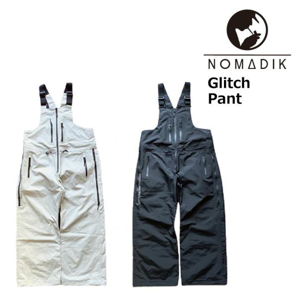 予約商品 26-27 ノマディック ボードパンツ グリッチ ビブ パンツ NOMADIK Glict...