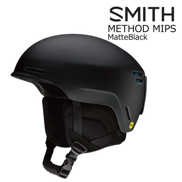 25-26 スミス スノーヘルメット メソッド ミップス マットブラック SMITH Helmet ...
