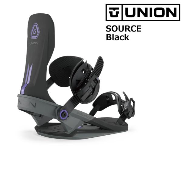 予約商品 26-27 ユニオン ビンディング ソース ブラック UNION SOURCE Black...