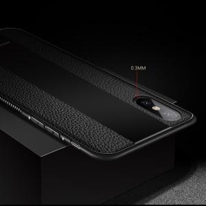 iphone ケース カバー レザー×ガラス ...の詳細画像1
