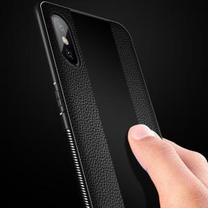 iphone ケース カバー レザー×ガラス ...の詳細画像3
