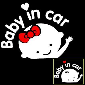 ベビーインカー BABY IN CAR ステッカー 車 シール かわいい