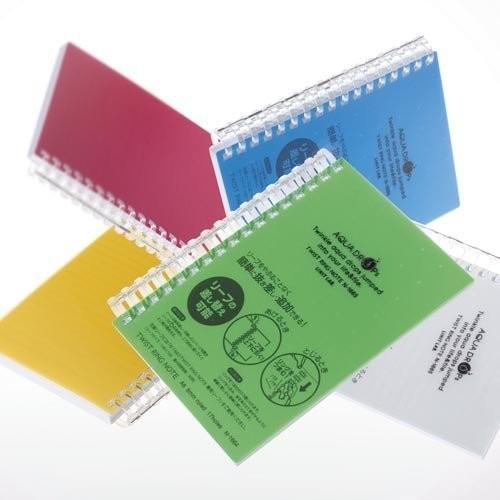 ＡＱＵＡ　ＤＲＯＰｓ　ツイストリング・ノート N-1665 Ａ６判・中紙７０枚　[リヒトラブ]メール...