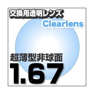 メガネ レンズ交換用 アサヒオプティカル 1.74 両面非球面 UV400超撥水