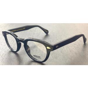 【極美品】正規品 モスコット レムトッシュ 49 ブラック ライトグレーレンズ 極美品】日本限定 モスコット レムトッシュ 49ブラック グレーネイビー