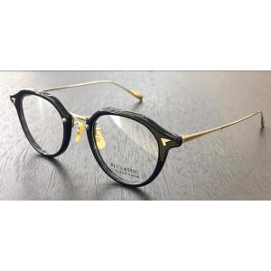 ハスキーノイズ メガネ H-213 3色 45mm HUSKY NOISE 日本製 鯖江