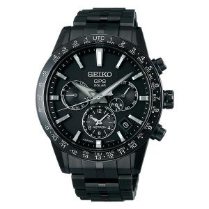 【ノベルティプレゼント】SEIKO セイコー ASTRON　アストロン 5X Series メンズ ブラック SBXC037 ソーラーGPS衛星電波時計 腕時計