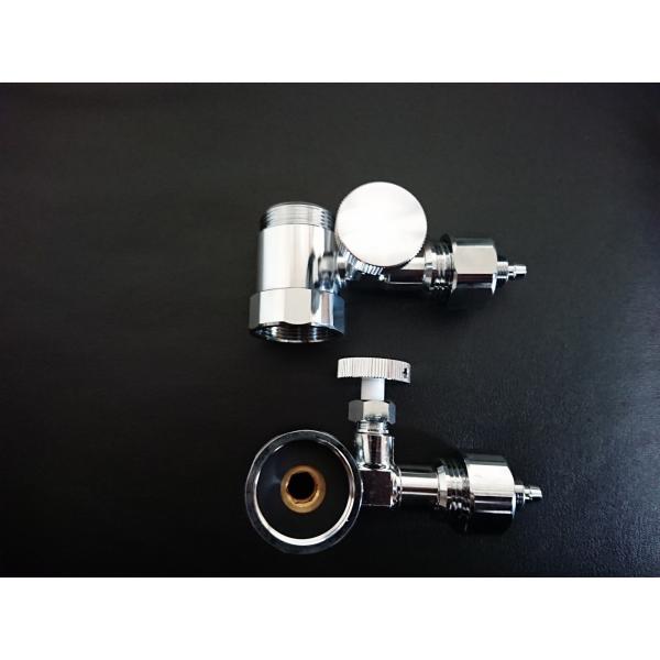 壁付シャワー水栓用分岐金具 E-002