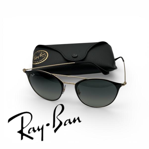 レイバン サングラス 0RB3546 187/71 Black on Arista／Light Gr...