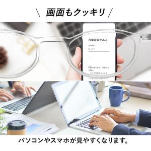 メガネの上から老眼鏡 近くが見やすいちょい足し...の詳細画像5