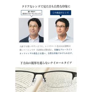 老眼鏡 ブルーライトカット メンズ おしゃれ ...の詳細画像5