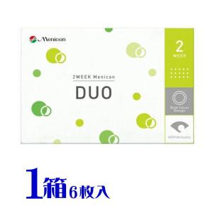 デュオ 1箱 2週間交換 1箱６枚入 DUO コンタクトレンズ モバイルワークサポートレンズ 2week スマートレター 送料無料 代引不可 メニコン｜eyelife