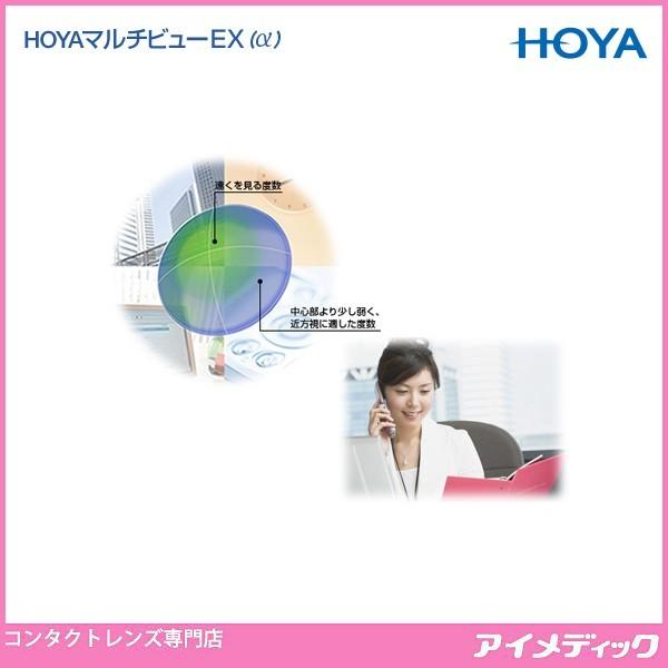 ハードコンタクトレンズ HOYA マルチビュー EX-α (1枚) メール便 送料無料 遠近両用 ホ...