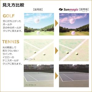 テニス・ゴルフ専用 偏光サングラス 日本製レン...の詳細画像3