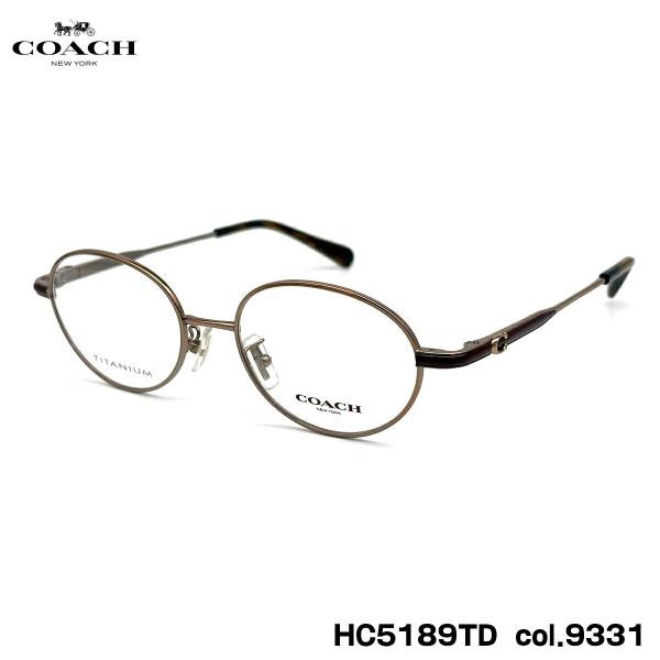 コーチ メガネ HC5189TD col.9331 50mm COACH アジアンフィット フレーム...
