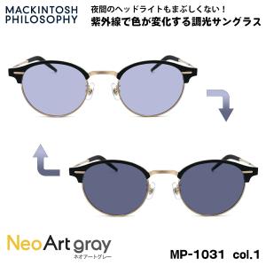 調光 サングラス ネオアート MP-1031 col.1 48mm マッキントッシュ フィロソフィー MACKINTOSH PHILOSOPHY UVカット｜eyeneed