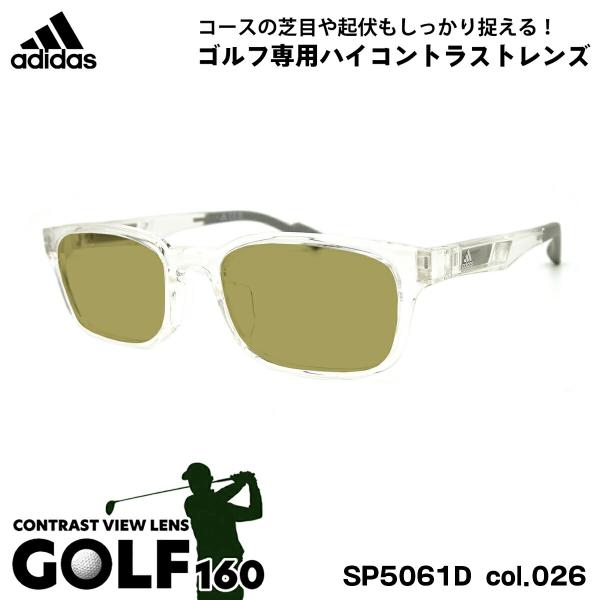 アディダス サングラス ゴルフ SP5061D (SP5061D/V) col.026 53mm a...