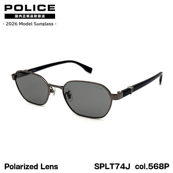 ポリス 偏光 サングラス 2026 SPLT74J col.530P 53mm アジアンフィット P...